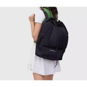 NWT Beyond Yoga Convertible Gym Bag Backpack Black Tote Carrying Case